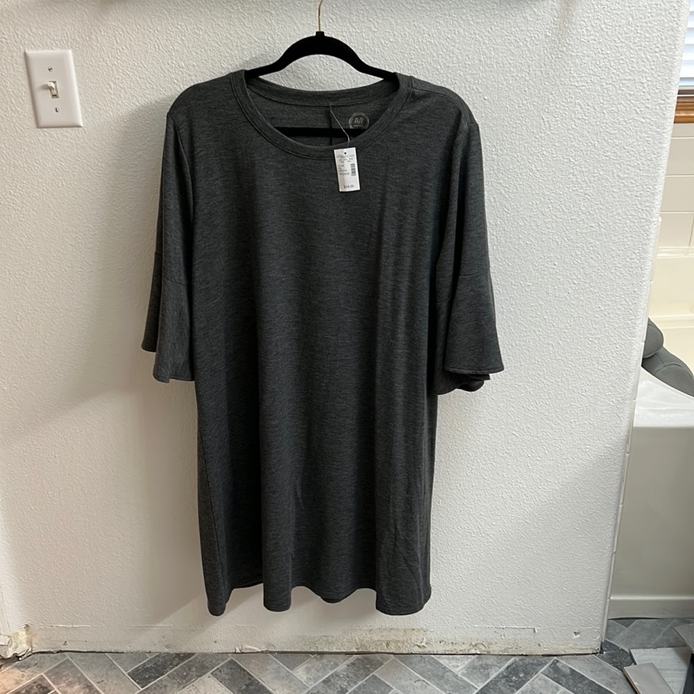 Dress with Bell Sleeves